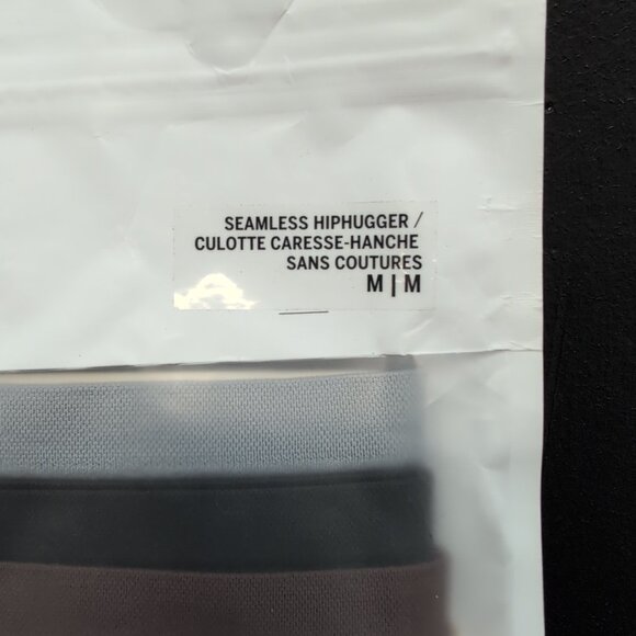 Victoria Secret Pink Logo Cotton High Leg Thong Panties Medium Multi Pack of 5 - Picture 3 of 9